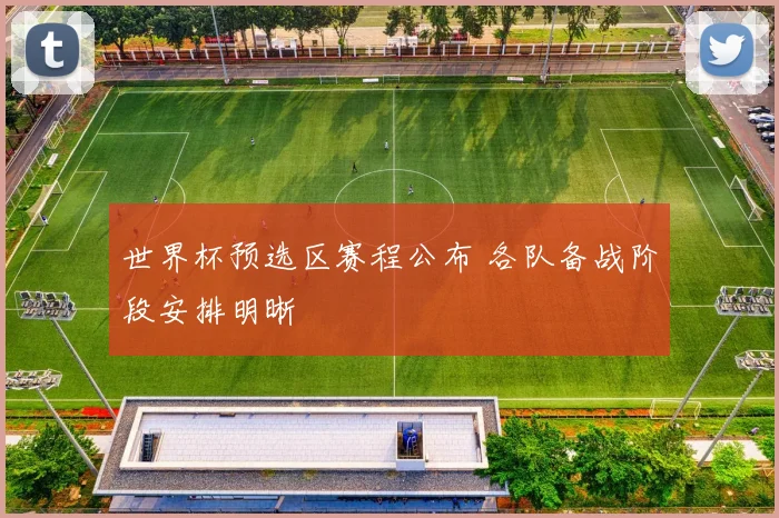 世界杯预选区赛程公布 各队备战阶段安排明晰